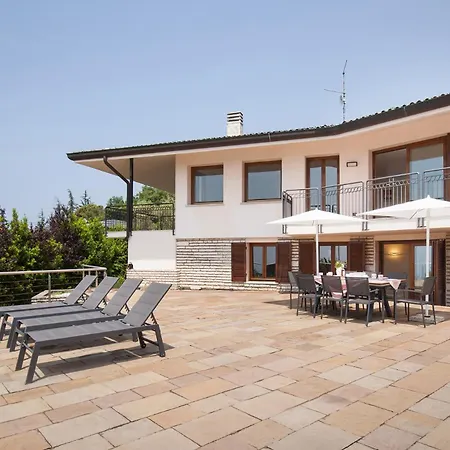 Viu With Pool And View Villa Torri Del Benaco